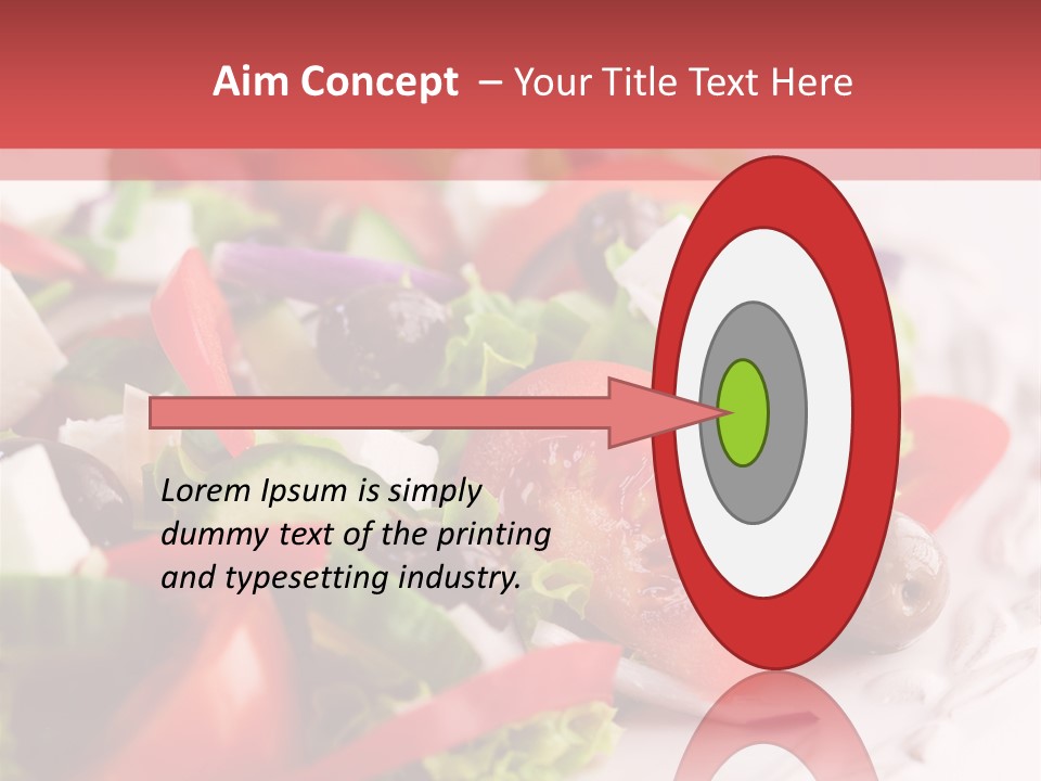 Salad Fresh Mediterranean PowerPoint Template