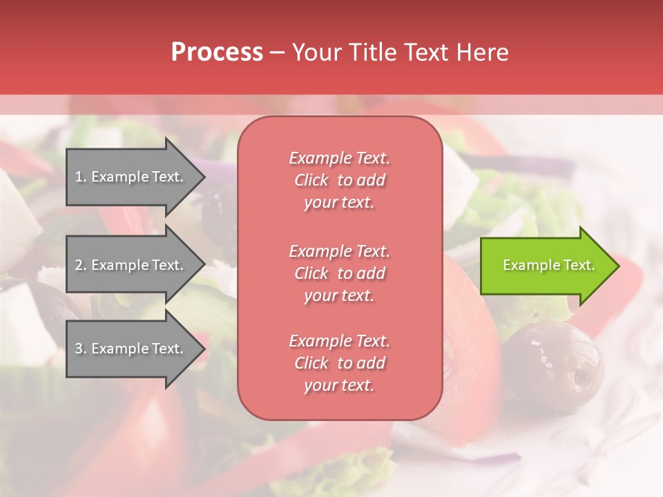 Salad Fresh Mediterranean PowerPoint Template