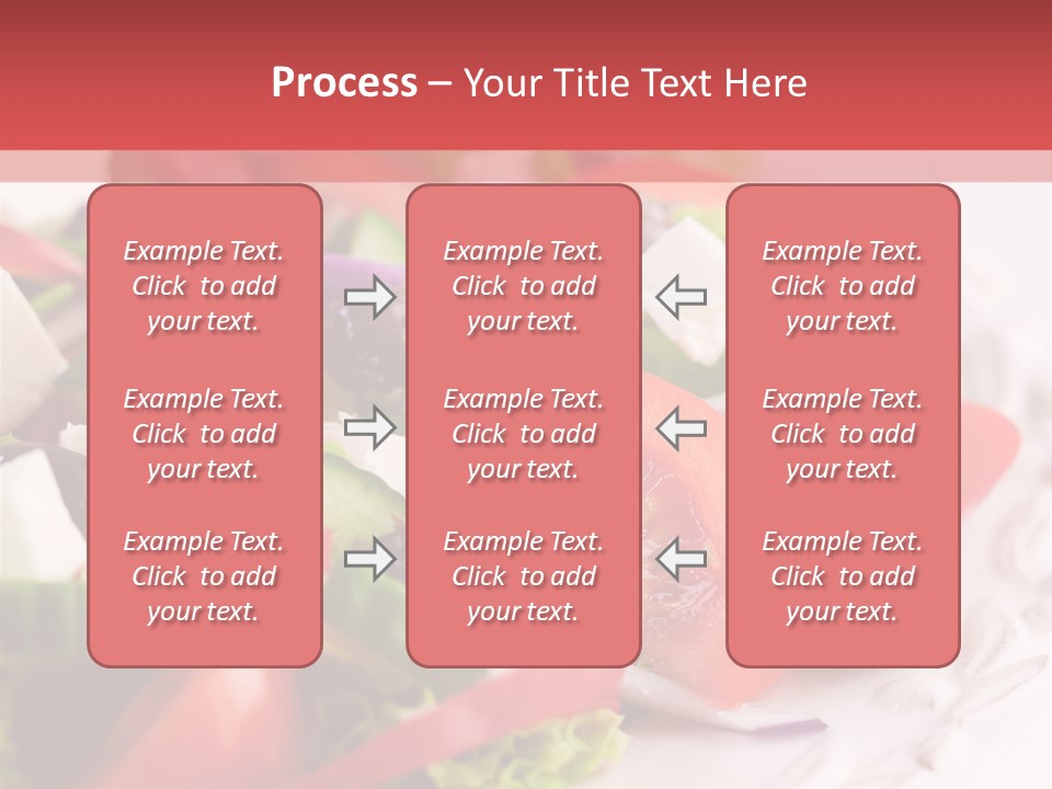 Salad Fresh Mediterranean PowerPoint Template