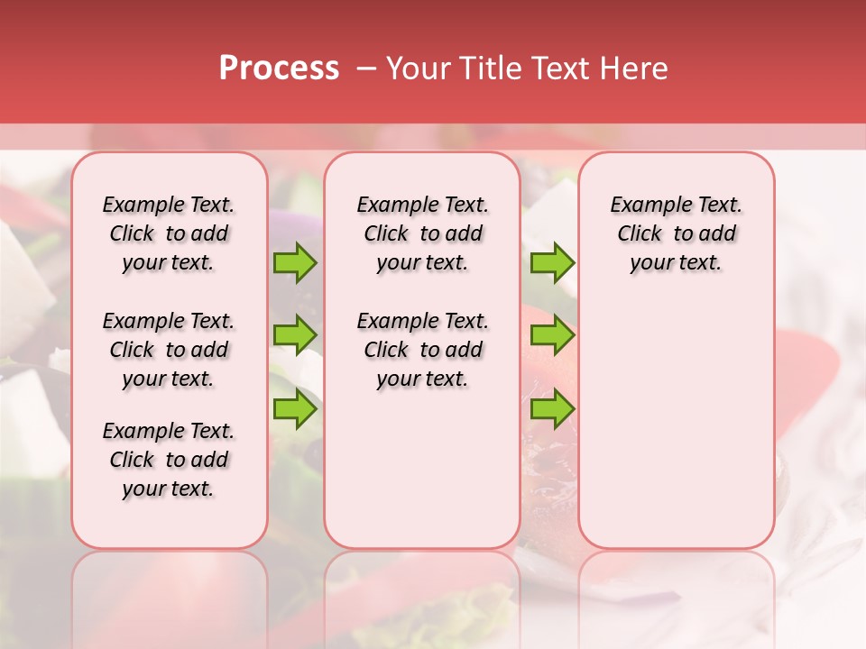 Salad Fresh Mediterranean PowerPoint Template
