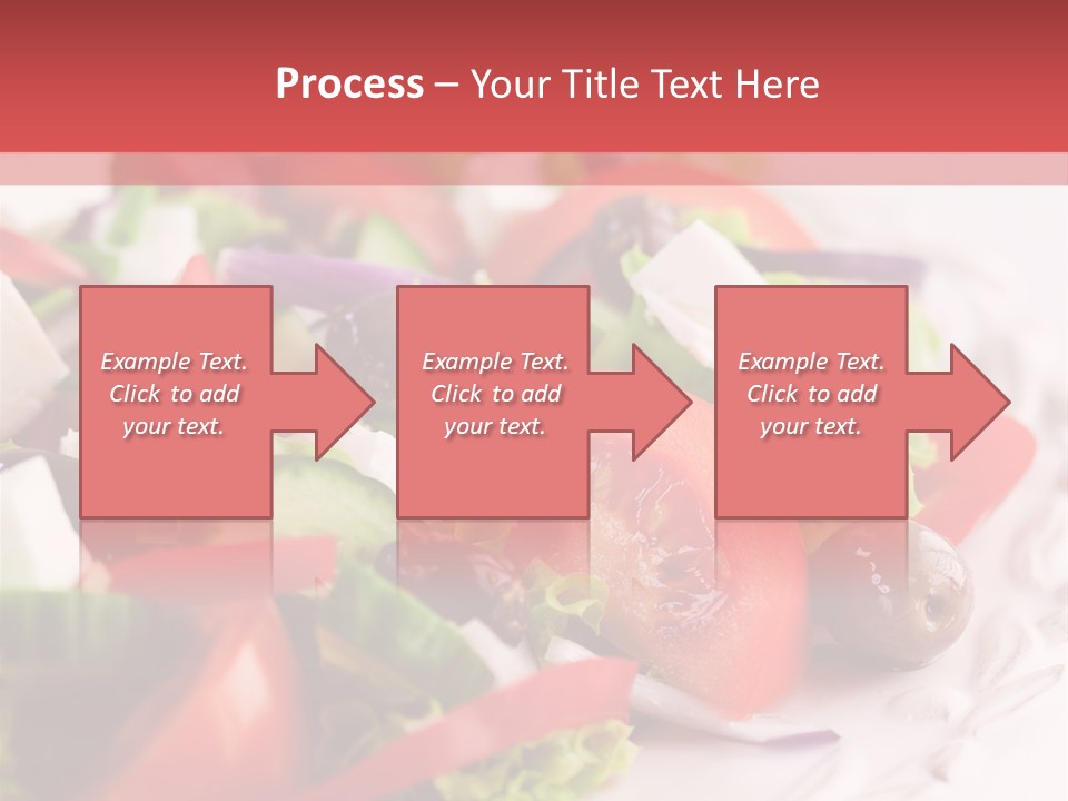 Salad Fresh Mediterranean PowerPoint Template