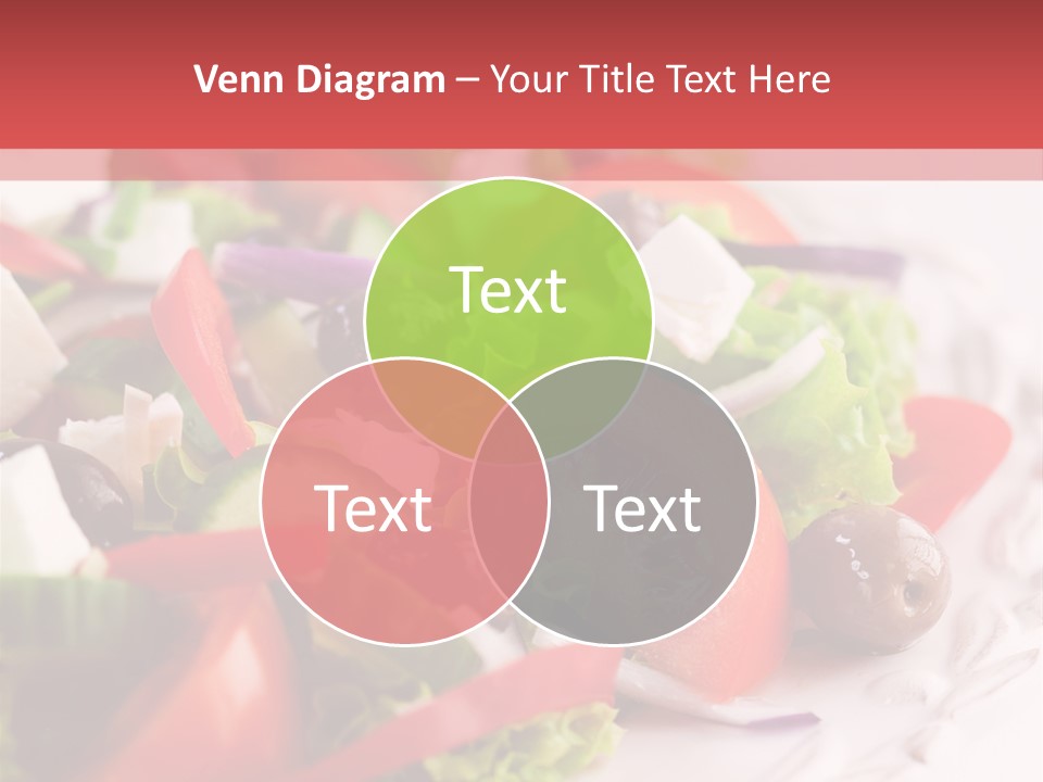 Salad Fresh Mediterranean PowerPoint Template