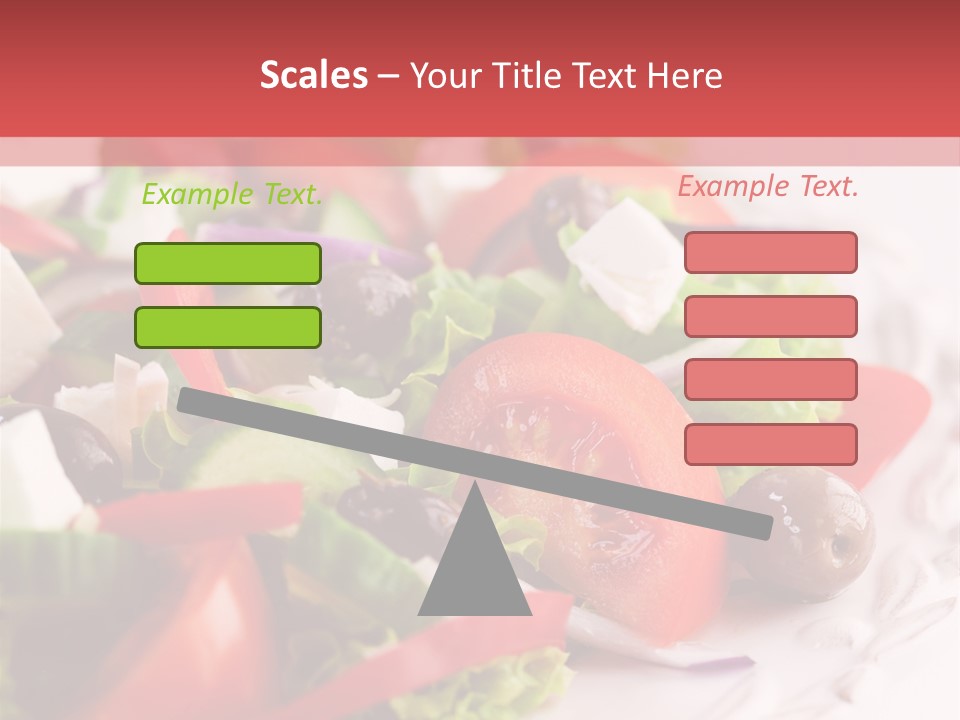 Salad Fresh Mediterranean PowerPoint Template