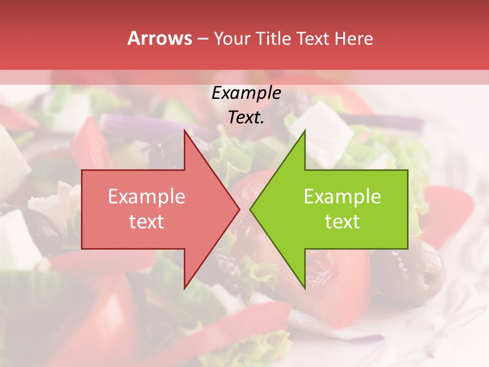 Salad Fresh Mediterranean PowerPoint Template