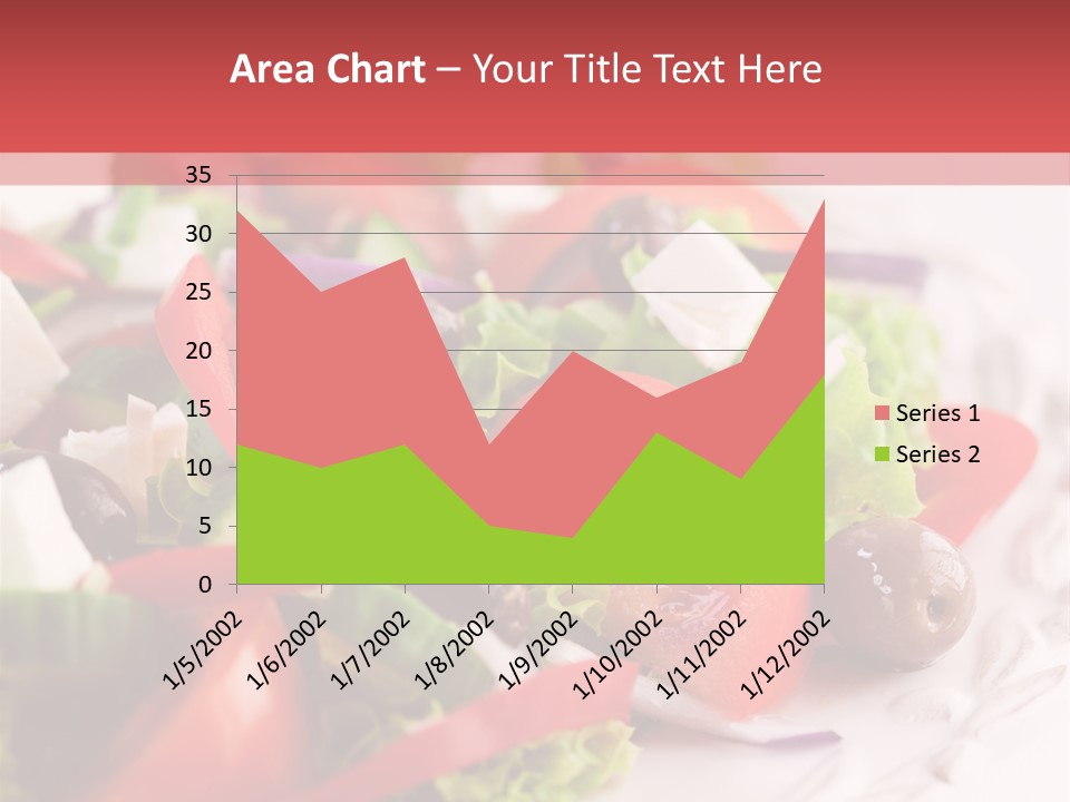 Salad Fresh Mediterranean PowerPoint Template