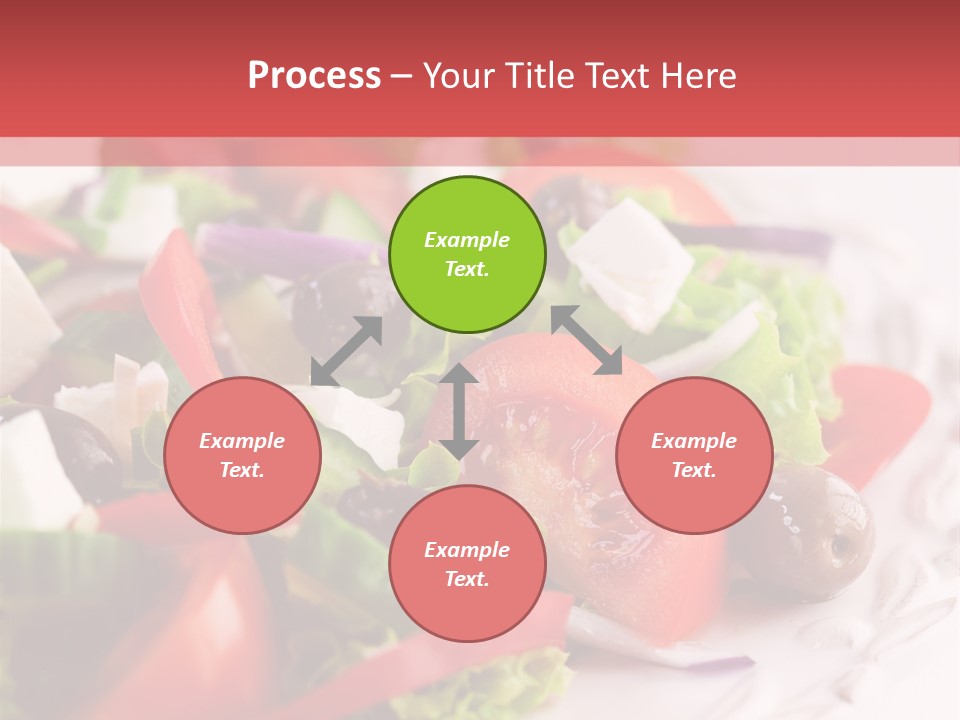 Salad Fresh Mediterranean PowerPoint Template