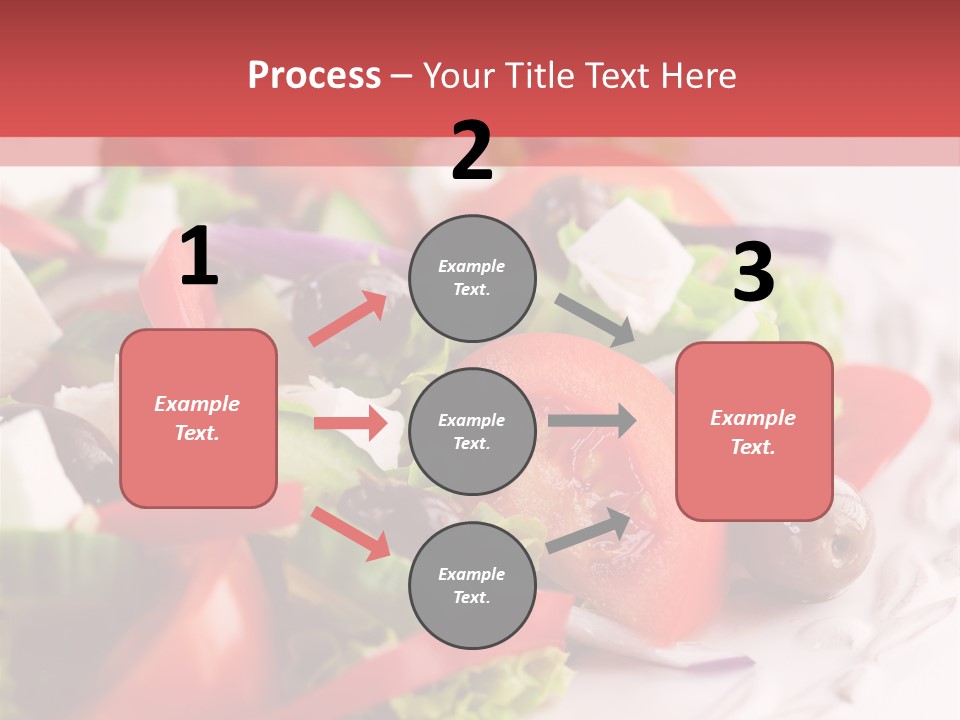 Salad Fresh Mediterranean PowerPoint Template