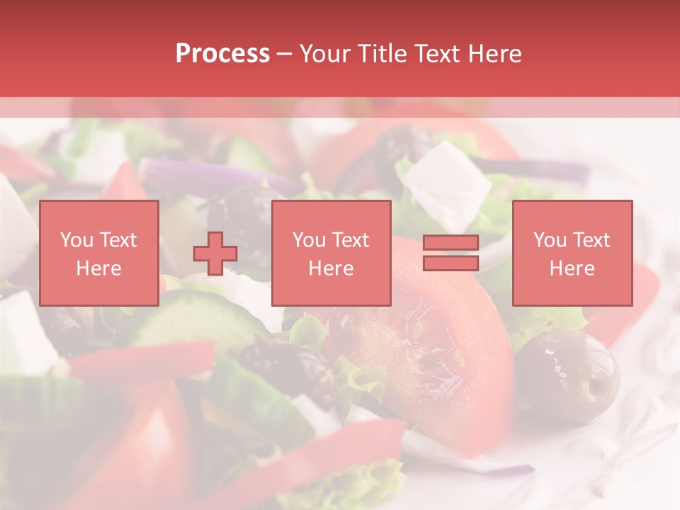 Salad Fresh Mediterranean PowerPoint Template