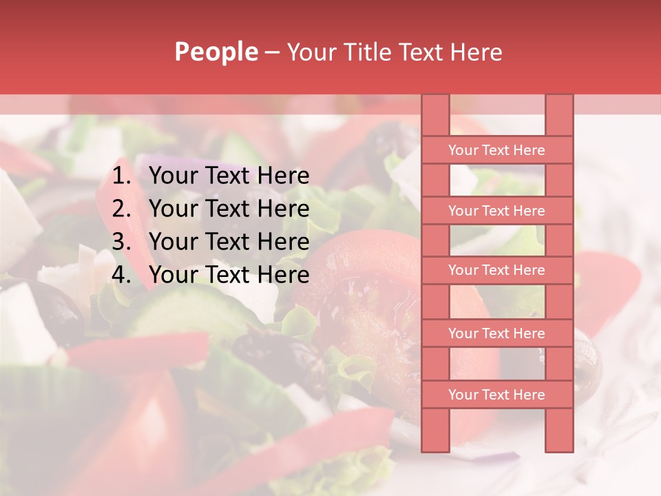 Salad Fresh Mediterranean PowerPoint Template