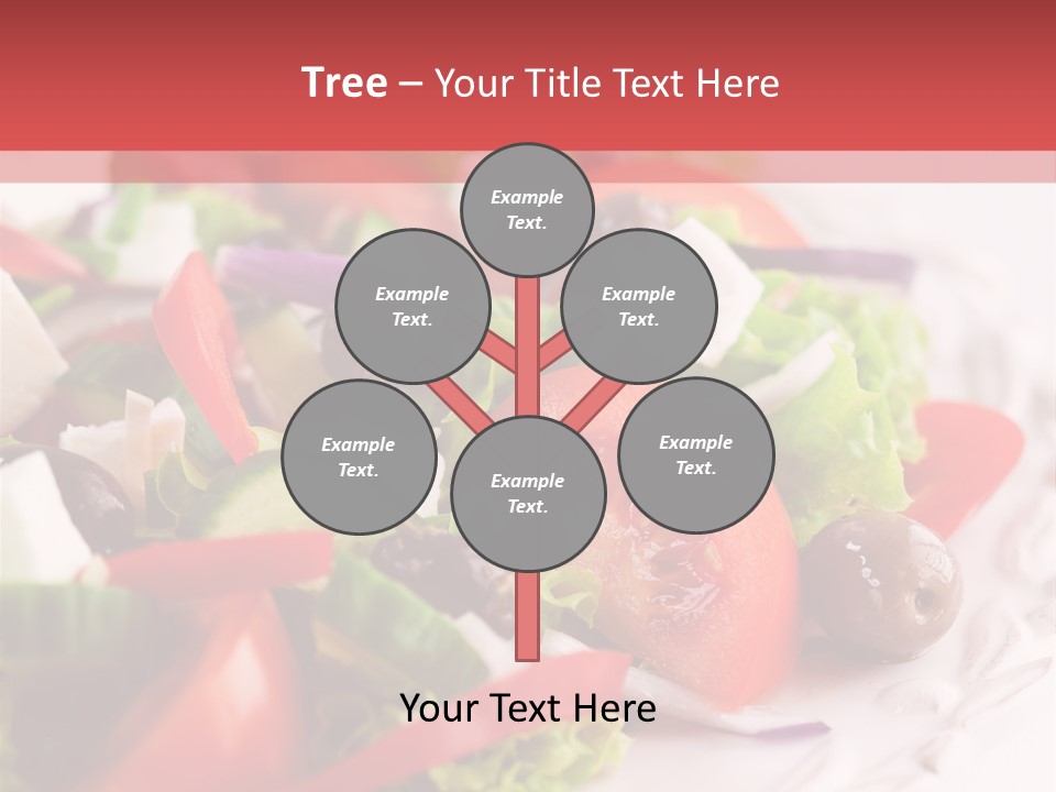 Salad Fresh Mediterranean PowerPoint Template