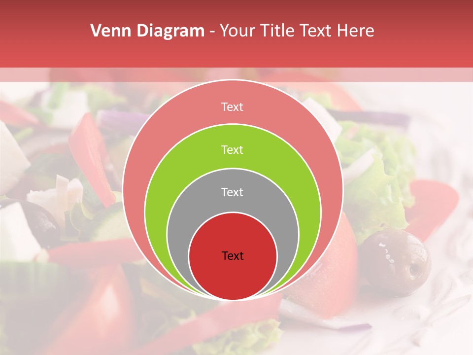 Salad Fresh Mediterranean PowerPoint Template