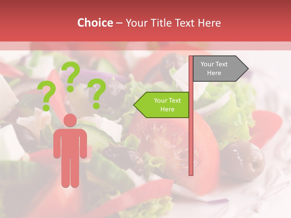Salad Fresh Mediterranean PowerPoint Template