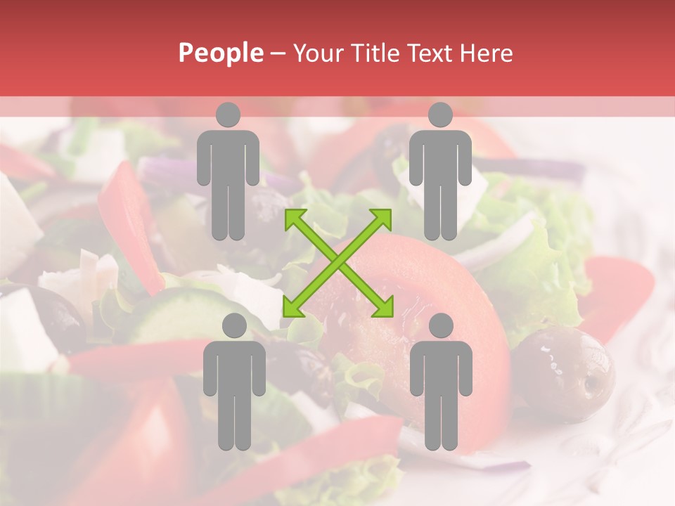 Salad Fresh Mediterranean PowerPoint Template