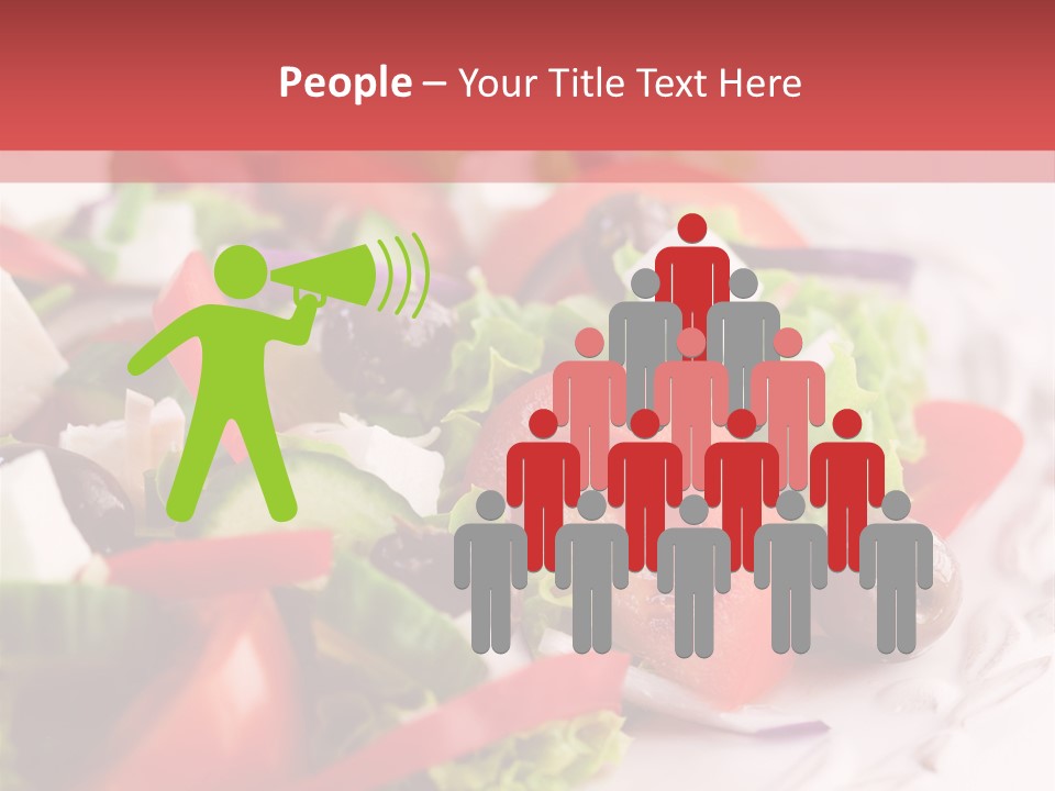 Salad Fresh Mediterranean PowerPoint Template