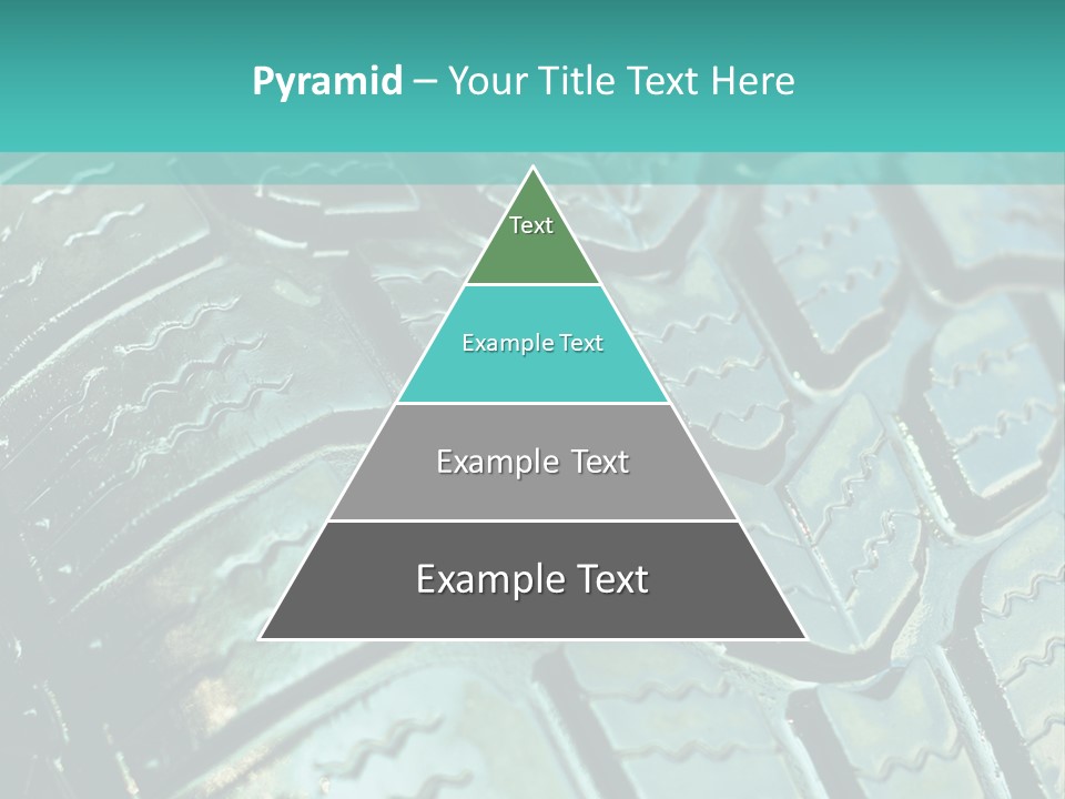 Rubber Photo Automobile PowerPoint Template
