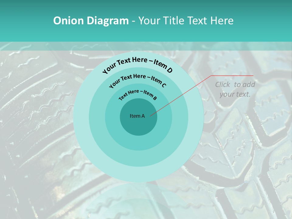 Rubber Photo Automobile PowerPoint Template