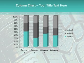 Rubber Photo Automobile PowerPoint Template