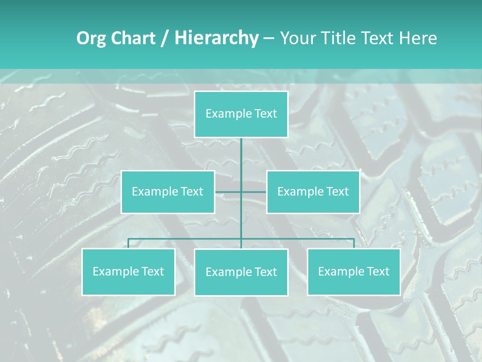 Rubber Photo Automobile PowerPoint Template