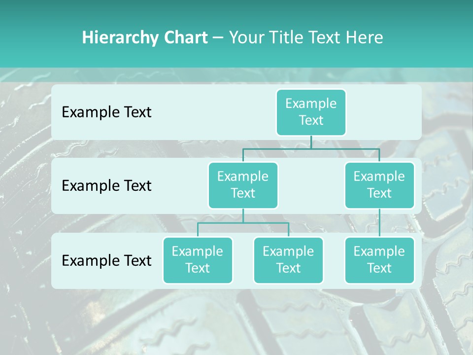 Rubber Photo Automobile PowerPoint Template