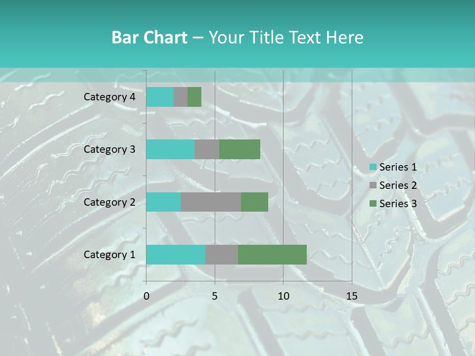Rubber Photo Automobile PowerPoint Template