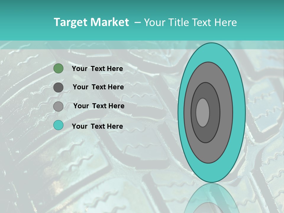 Rubber Photo Automobile PowerPoint Template