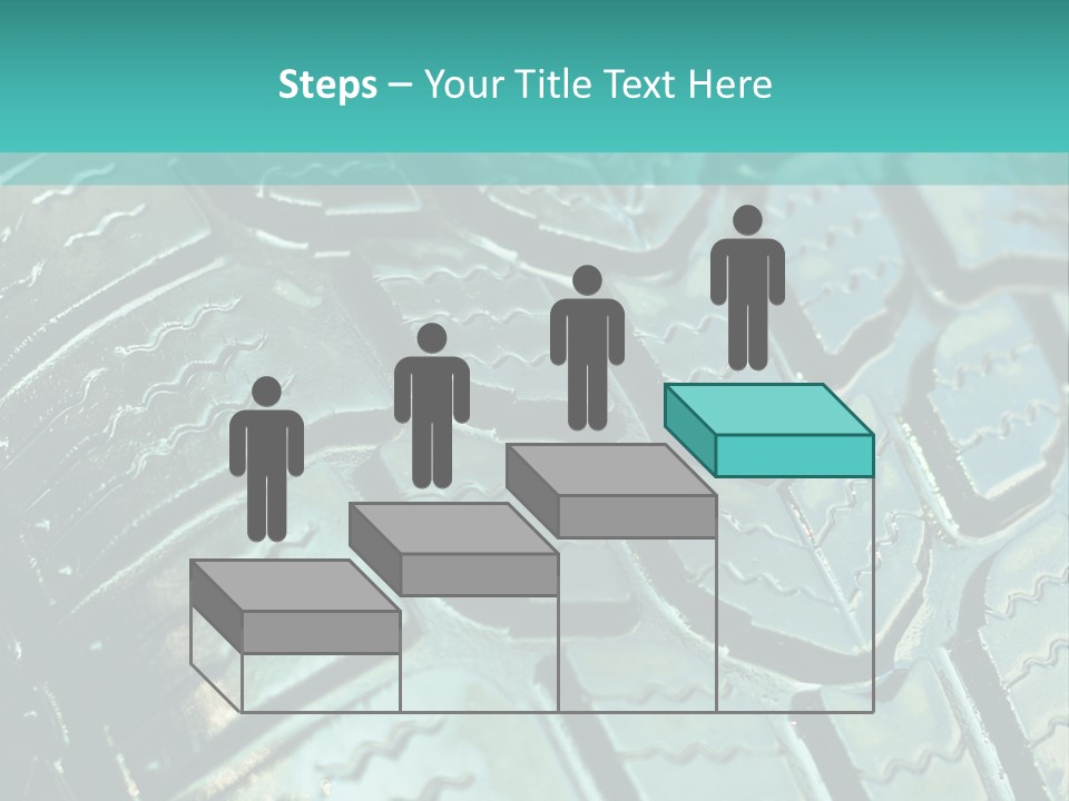 Rubber Photo Automobile PowerPoint Template