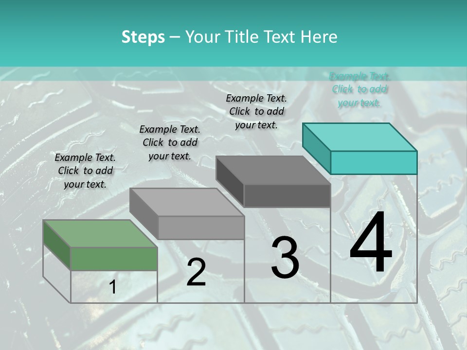 Rubber Photo Automobile PowerPoint Template
