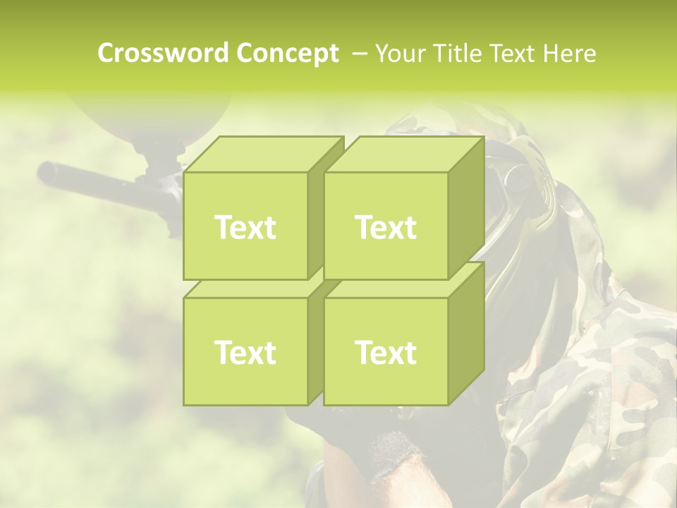 Adrenaline Aiming Summer PowerPoint Template