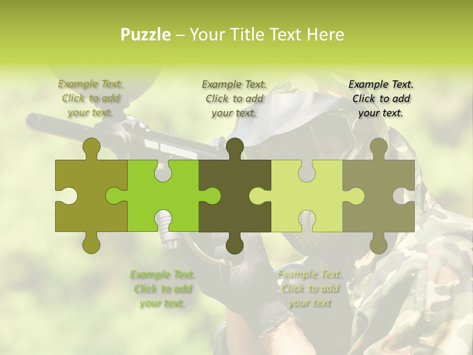 Adrenaline Aiming Summer PowerPoint Template