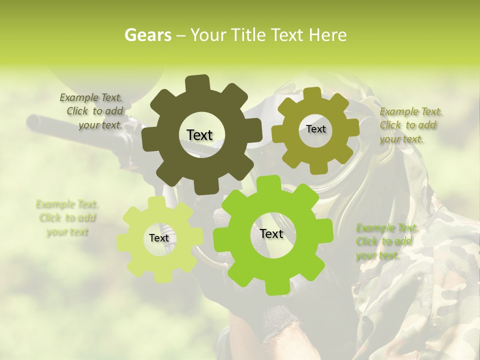 Adrenaline Aiming Summer PowerPoint Template