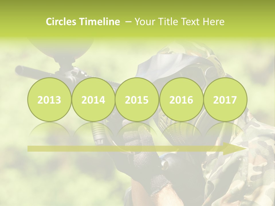 Adrenaline Aiming Summer PowerPoint Template