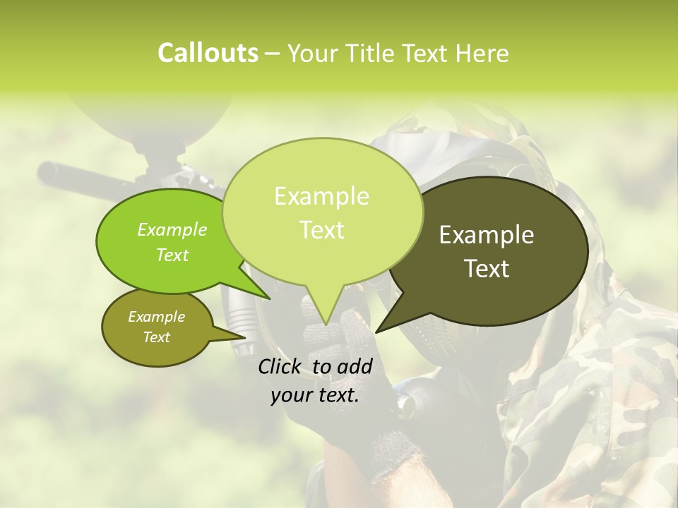 Adrenaline Aiming Summer PowerPoint Template