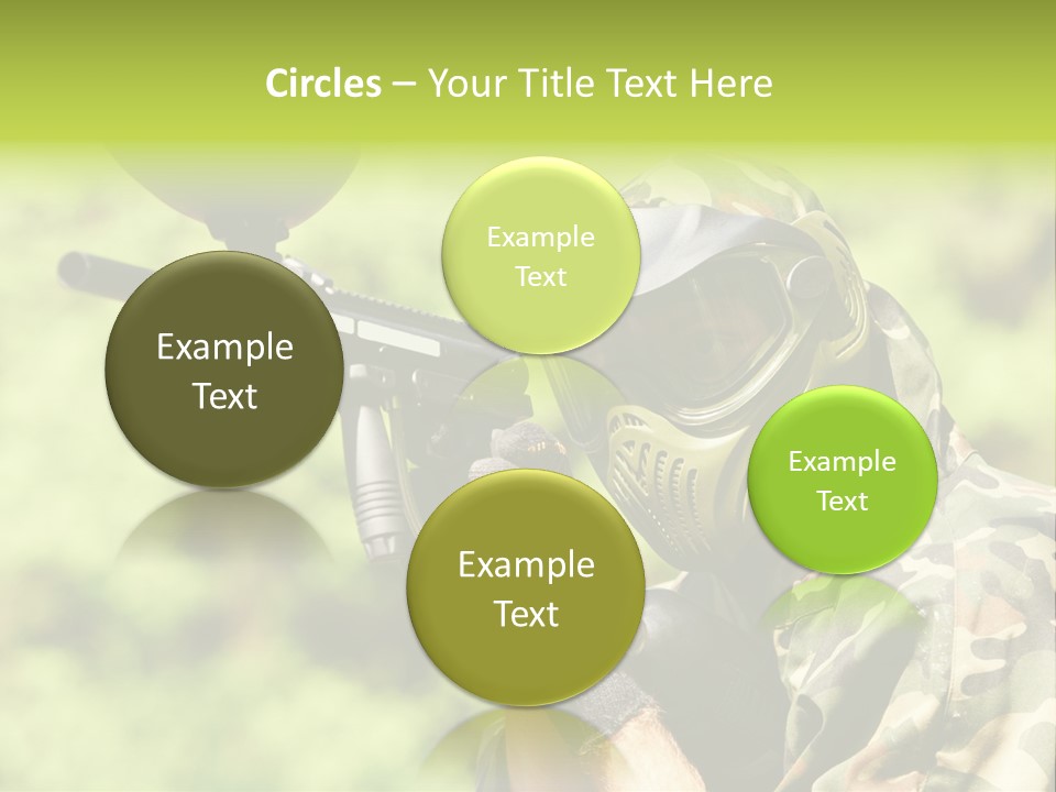 Adrenaline Aiming Summer PowerPoint Template