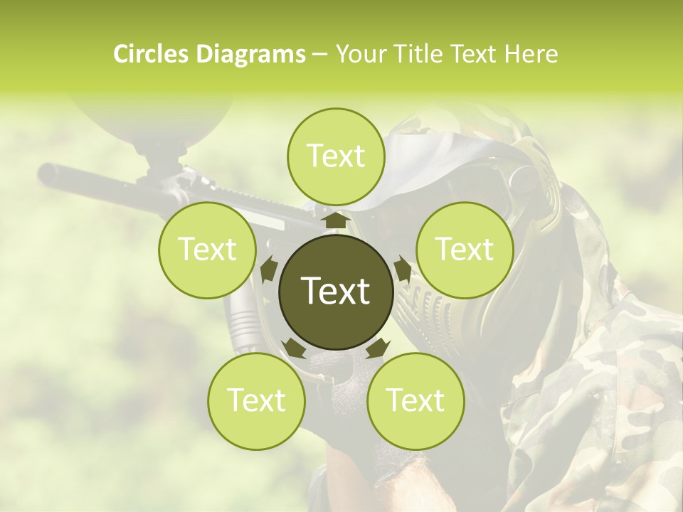 Adrenaline Aiming Summer PowerPoint Template