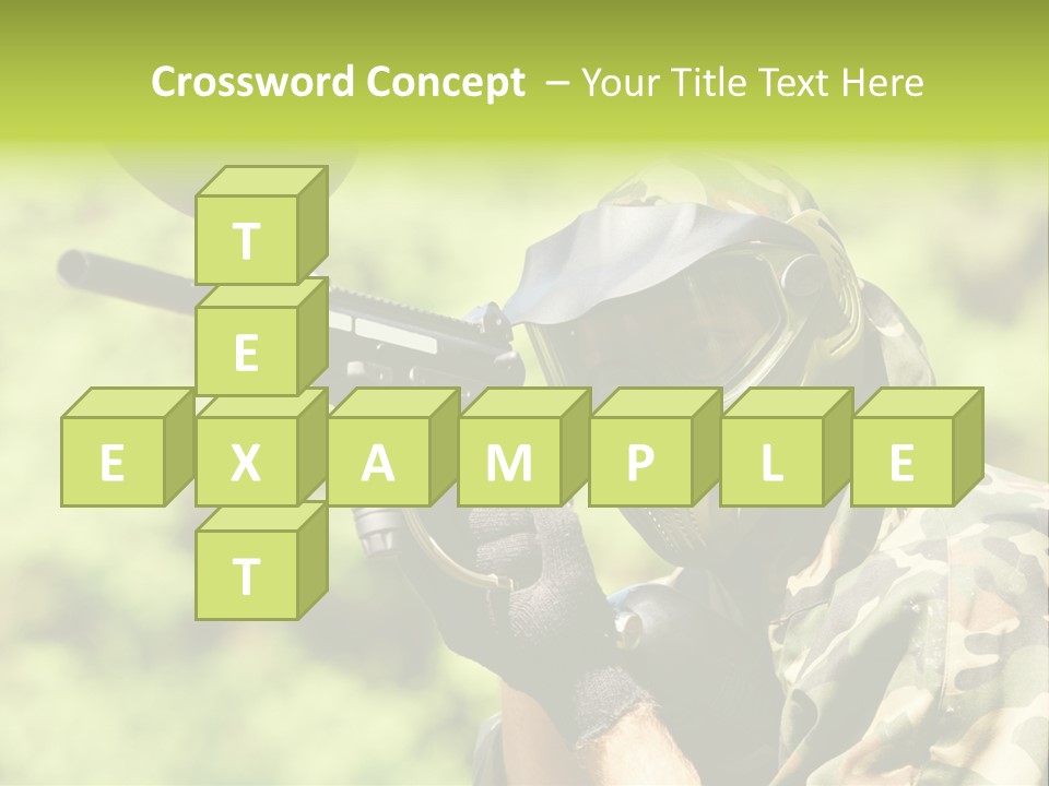 Adrenaline Aiming Summer PowerPoint Template