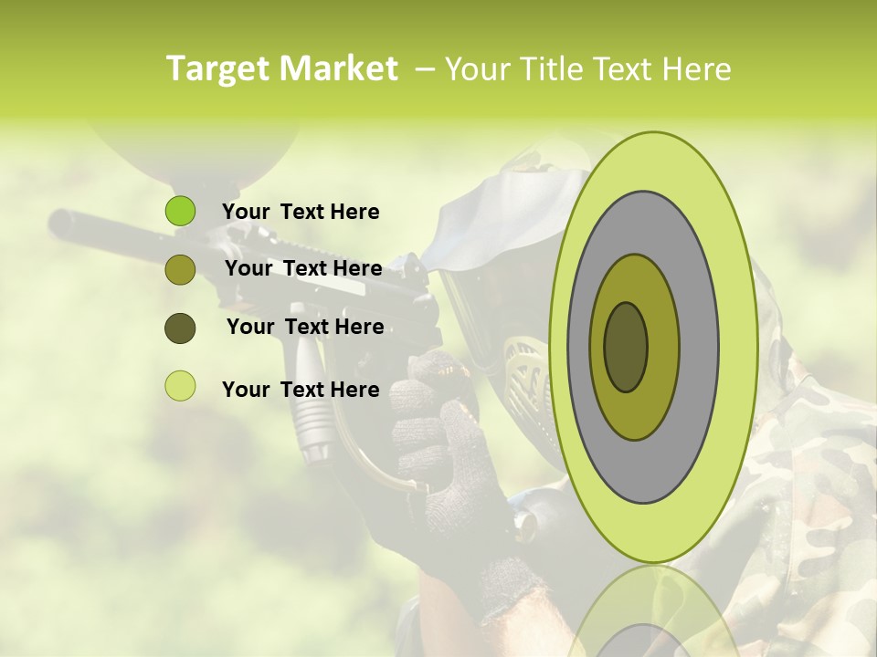 Adrenaline Aiming Summer PowerPoint Template