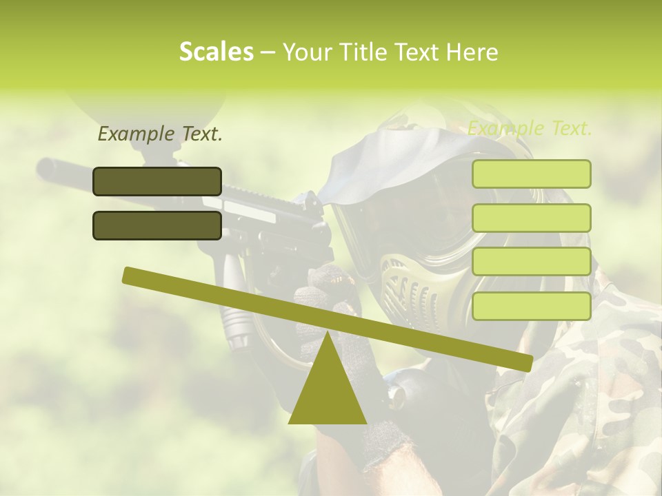 Adrenaline Aiming Summer PowerPoint Template