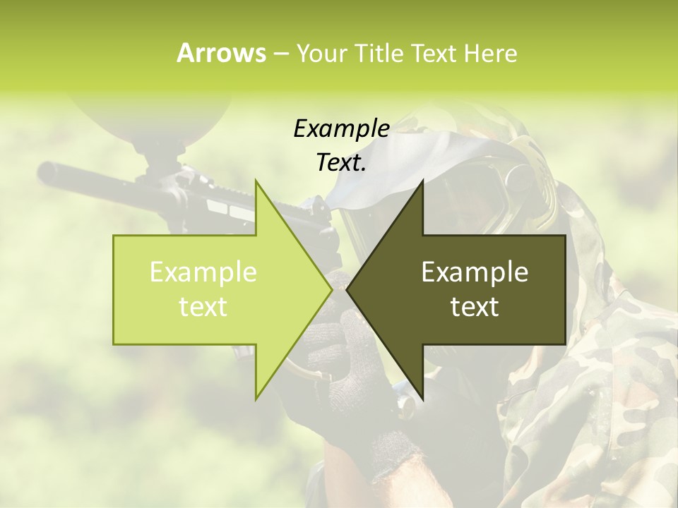 Adrenaline Aiming Summer PowerPoint Template