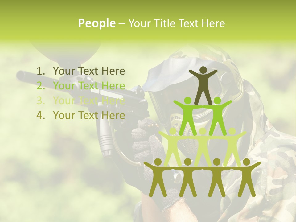 Adrenaline Aiming Summer PowerPoint Template