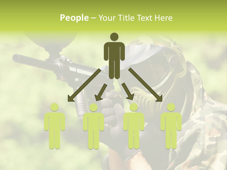 Adrenaline Aiming Summer PowerPoint Template