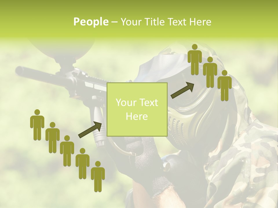 Adrenaline Aiming Summer PowerPoint Template