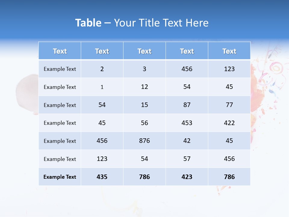 White Laughing Baby PowerPoint Template