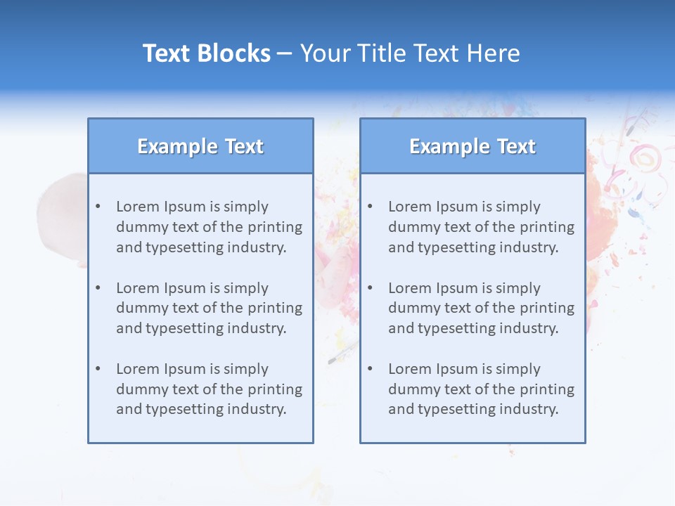 White Laughing Baby PowerPoint Template