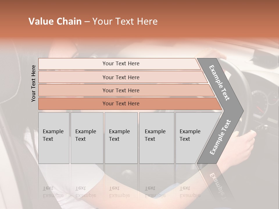 Girl Smile Portrait PowerPoint Template