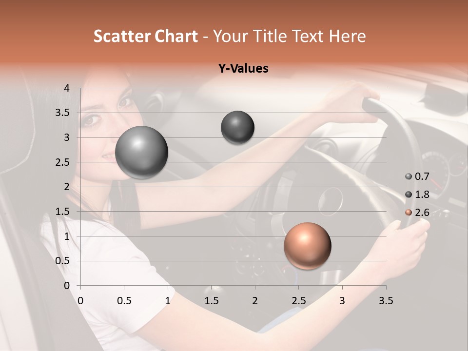 Girl Smile Portrait PowerPoint Template