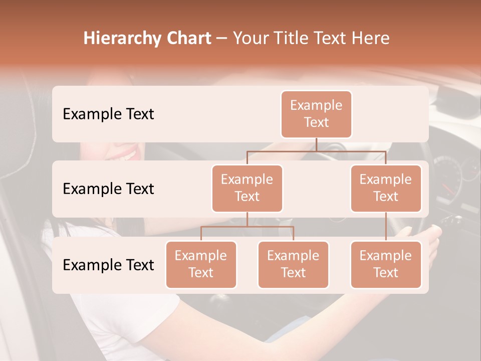 Girl Smile Portrait PowerPoint Template