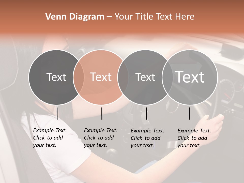 Girl Smile Portrait PowerPoint Template