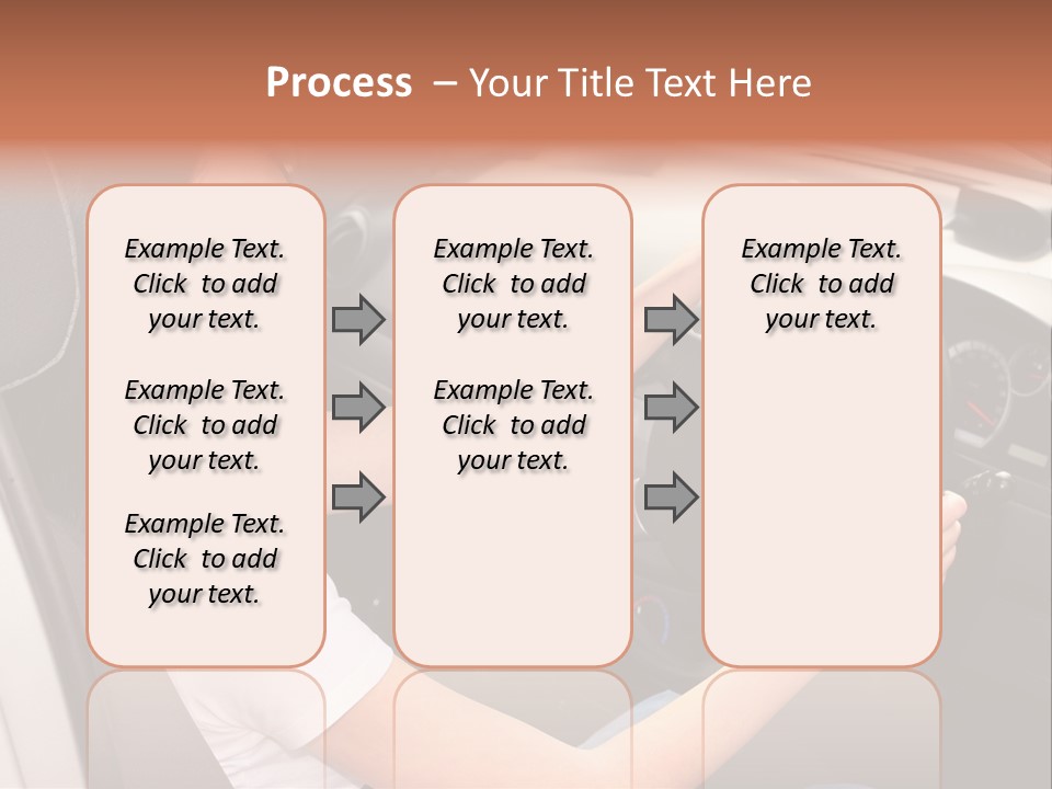 Girl Smile Portrait PowerPoint Template