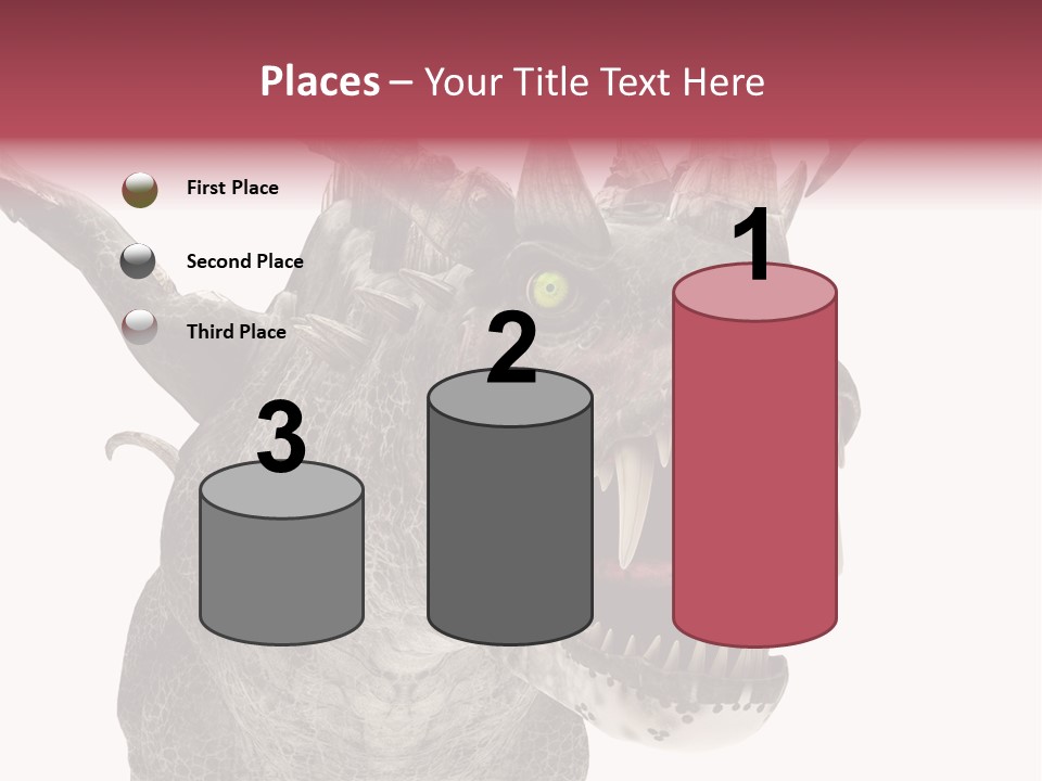 Green Danger Gray PowerPoint Template