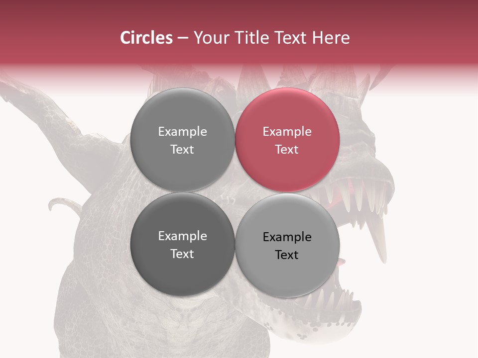 Green Danger Gray PowerPoint Template